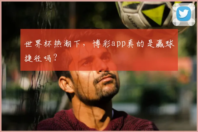 世界杯热潮下,博彩app真的是赢球捷径吗?