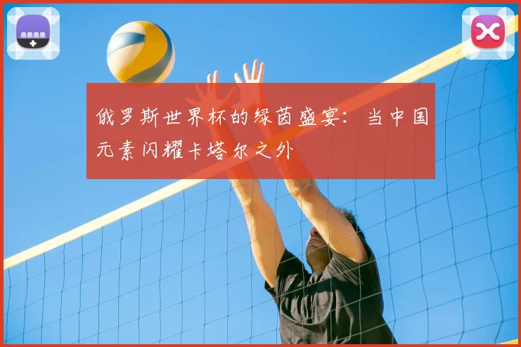 俄罗斯世界杯的绿茵盛宴:当中国元素闪耀卡塔尔之外